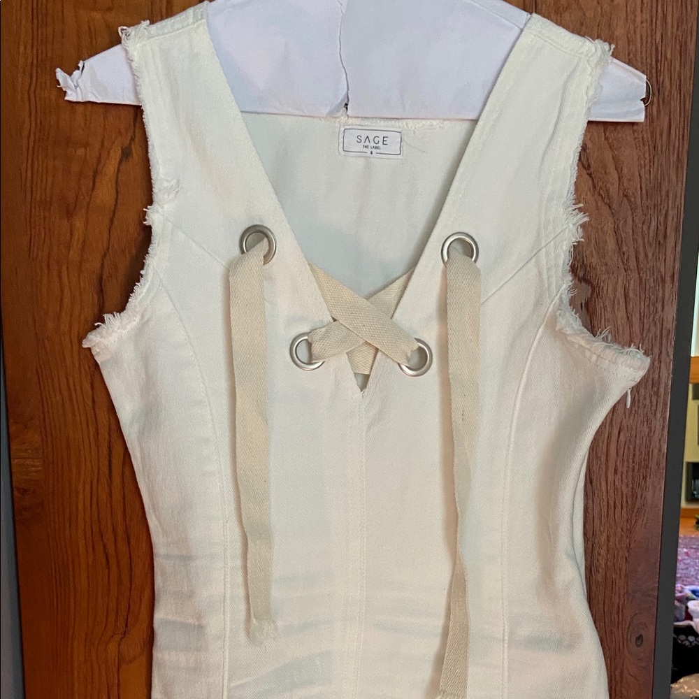 Linen dress brand new never worn